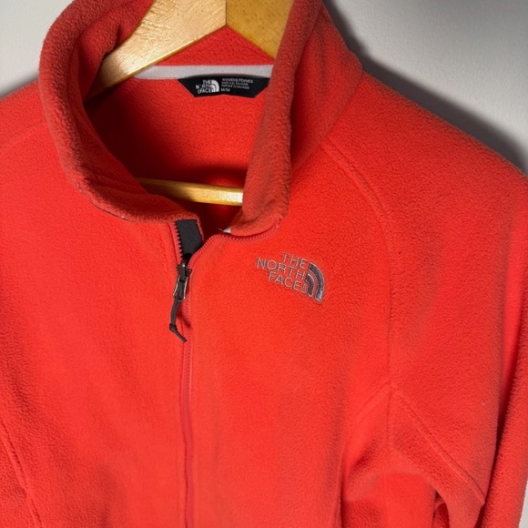 The North Face Women's Pink Fleece Full Zip Jacket | M - Picture 2 of 5
